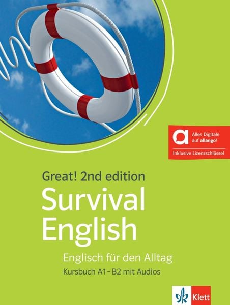 Produktbild: Great! Survival English A1-B2, 2nd edition - Hybride Ausgabe allango
