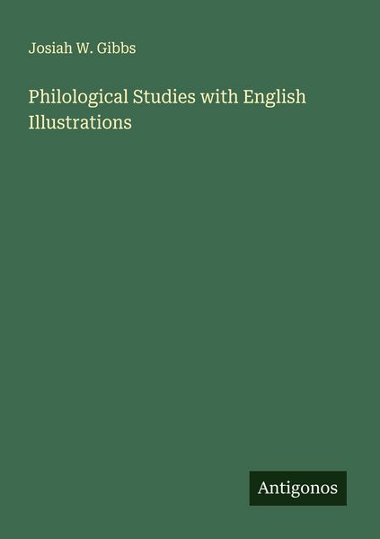 Produktbild: Philological Studies with English Illustrations