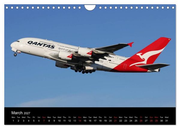 Produktbild: Big Jets (Wall Calendar 2027 DIN A4 landscape), CALVENDO 12 Month Wall Calendar