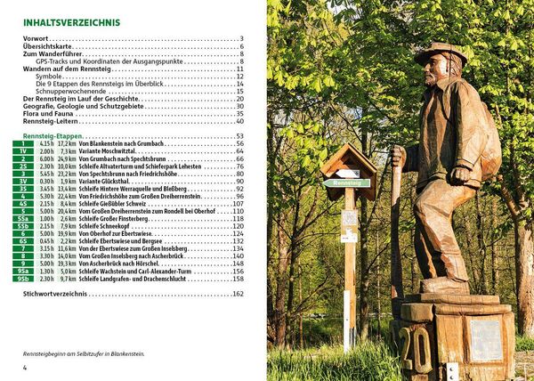 Produktbild: ROTHER Wanderf&uuml;hrer Rennsteig