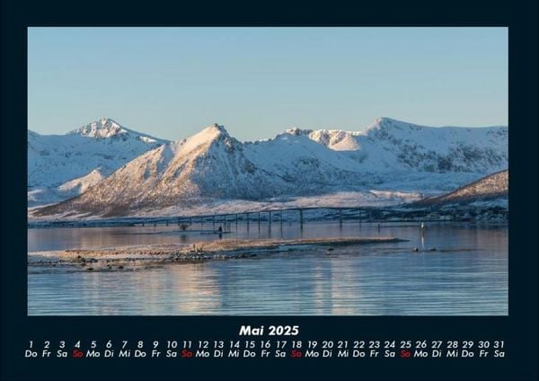 Produktbild: Berge 2025 Fotokalender DIN A4