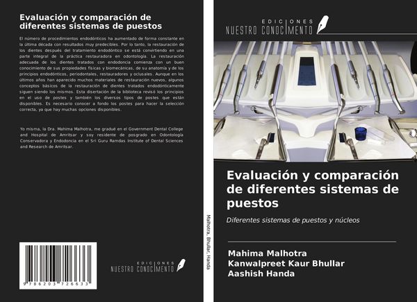 Produktbild: Evaluaci&oacute;n y comparaci&oacute;n de diferentes sistemas de puestos