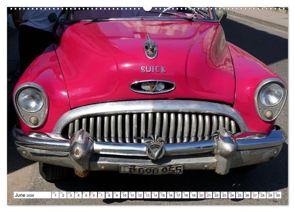 Produktbild: BUICK BEAUTIES (High Quality Premium Wall Calendar 2026 DIN A2 landscape),CALVENDO 12 Month Wall Calendar