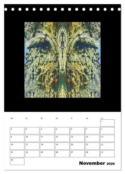 Produktbild: Nature's Faces (Tischkalender 2026 DIN A5 hoch), CALVENDO Monatskalender