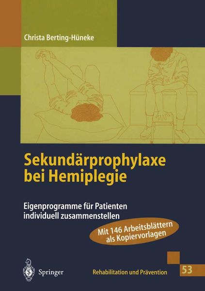 Produktbild: Sekund&auml;rprophylaxe bei Hemiplegie