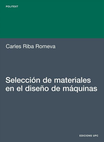 Produktbild: Seleccin de Materiales En El Diseo de Mquinas