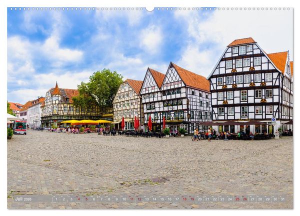 Produktbild: Ein Blick auf die Hansestadt Soest (Wandkalender 2026 DIN A2 quer), CALVENDO Monatskalender
