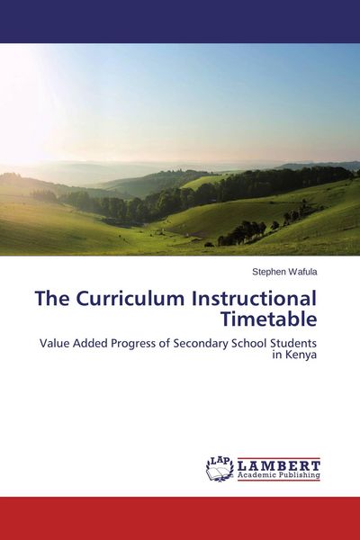 Produktbild: The Curriculum Instructional Timetable