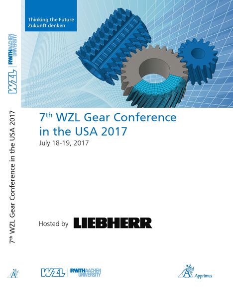 Produktbild: 7th WZL Gear Conference in the USA