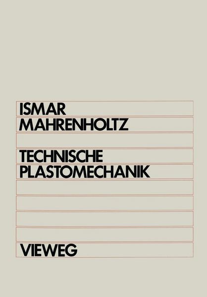 Produktbild: Technische Plastomechanik