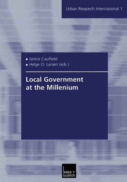 Produktbild: Local Government at the Millenium