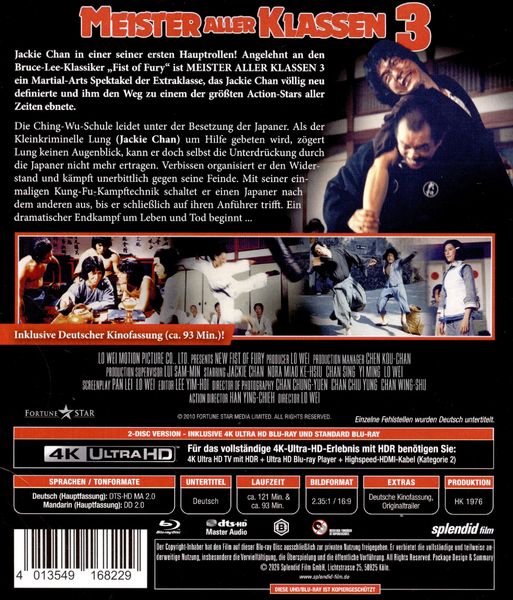Produktbild: Meister aller Klassen 3 - Legacy Collection LTD. - 4K HDR 2-Disc Limited Edition (4K Ultra HD) (+ Blu-ray)