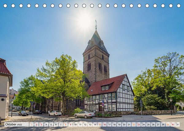 Produktbild: Hameln Stadtansichten (Tischkalender 2022 DIN A5 quer)