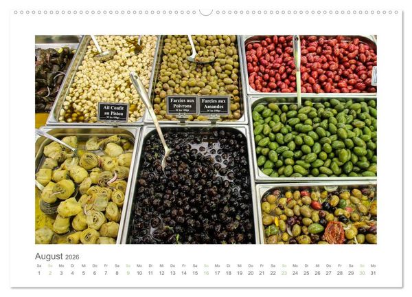 Produktbild: Faszination der C&ocirc;te d'Azur (Wandkalender 2026 DIN A2 quer), CALVENDO Monatskalender