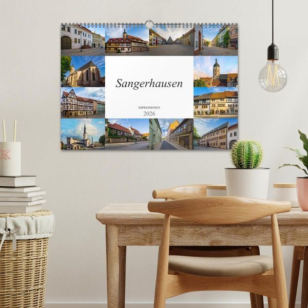 Produktbild: Sangerhausen Impressionen (Wandkalender 2026 DIN A3 quer), CALVENDO Monatskalender