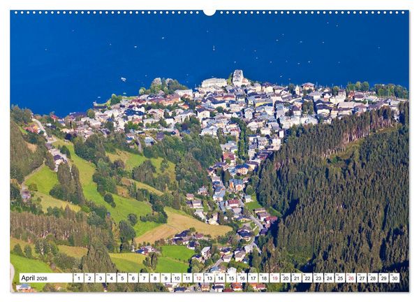 Produktbild: Der Zeller See im sch&ouml;nen Salzburger Land (Wandkalender 2026 DIN A2 quer), CALVENDO Monatskalender