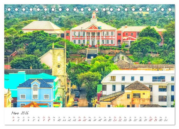 Produktbild: Nassau - Stadt mit karibischem Flair (Tischkalender 2026 DIN A5 quer), CALVENDO Monatskalender