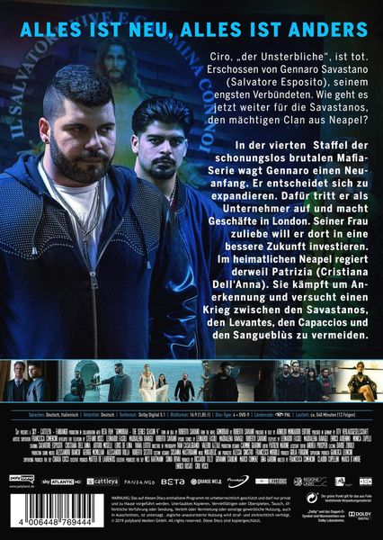 Produktbild: Gomorrha - Staffel 4 [4 DVDs]