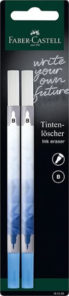 Produktbild: Faber-Castell Tintenkiller mit breiter L&ouml;schspitze 2er Set