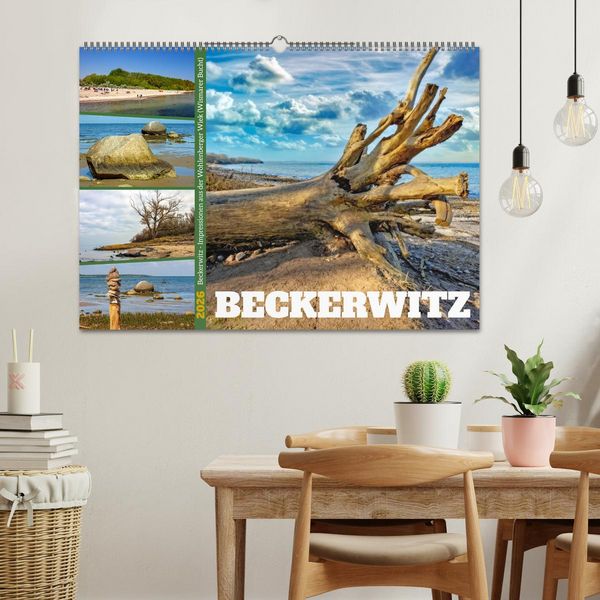 Produktbild: Beckerwitz - Impressionen aus der Wohlenberger Wiek (Wismarer Bucht) (Wandkalender 2026 DIN A2 quer), CALVENDO Monatskalender
