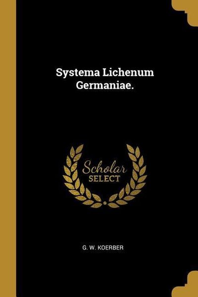 Produktbild: Systema Lichenum Germaniae.
