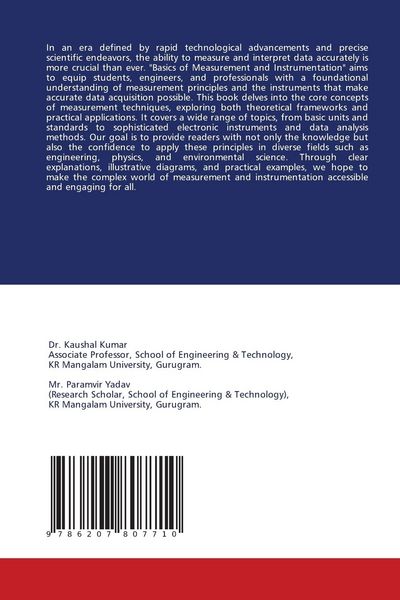 Produktbild: Basics of Measurement and Instrumentation