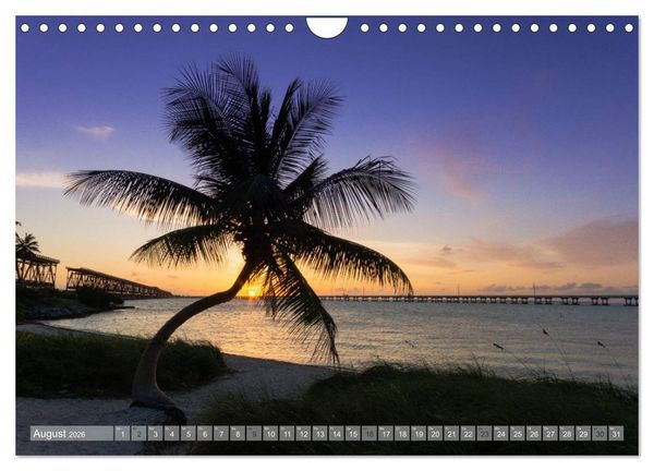 Produktbild: Florida. Sonne und Meer (Wandkalender 2026 DIN A4 quer), CALVENDO Monatskalender
