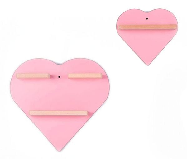 Wandregal 'Herz' für Toniebox