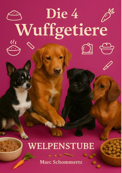 Produktbild: Die 4 Wuffgetiere - Welpenstube