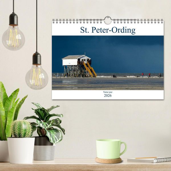 Produktbild: St. Peter-Ording - Natur pur (Wandkalender 2026 DIN A4 quer), CALVENDO Monatskalender
