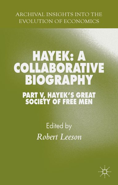 Produktbild: Hayek: A Collaborative Biography