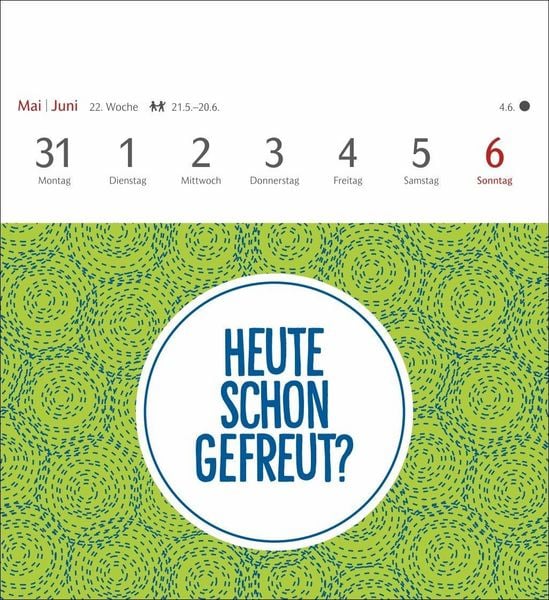 Produktbild: Positive-Spr&uuml;che-Kalender Postkartenkalender 2027 - mit 53 Postkarten
