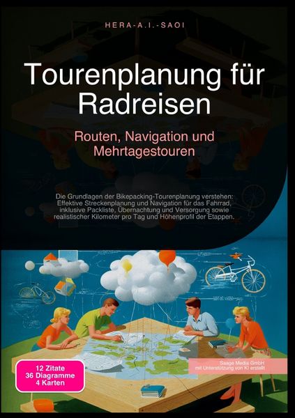 Produktbild: Tourenplanung f&uuml;r Radreisen: Routen, Navigation und Mehrtagestouren