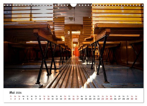 Produktbild: Die Schienen von Soller und Port de Soller (Wandkalender 2026 DIN A3 quer), CALVENDO Monatskalender