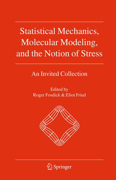 Produktbild: Statistical Mechanics, Molecular Modeling, and the Notion of Stress