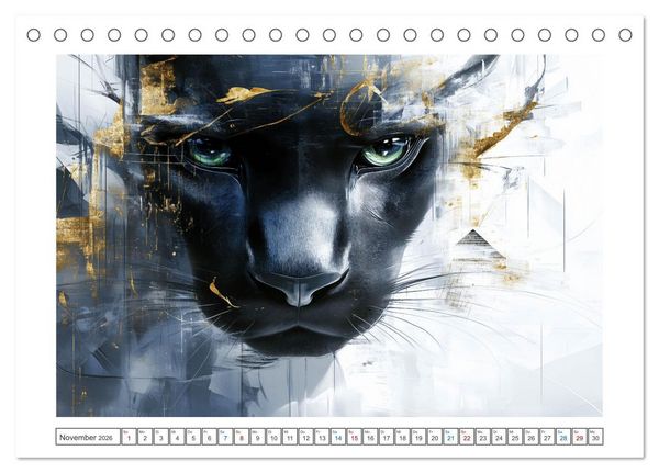 Produktbild: Seelenblicke (Tischkalender 2026 DIN A5 quer), CALVENDO Monatskalender