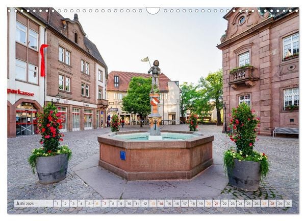 Produktbild: Ettlingen Impressionen (Wandkalender 2026 DIN A3 quer), CALVENDO Monatskalender