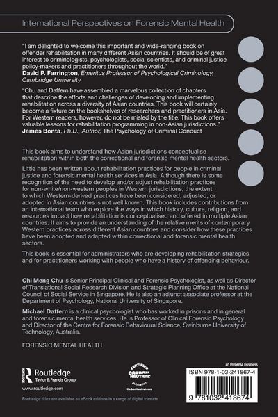Produktbild: Approaches to Offender Rehabilitation in Asian Jurisdictions