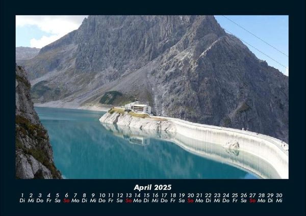 Produktbild: Die Seen der Erde 2025 Fotokalender DIN A4