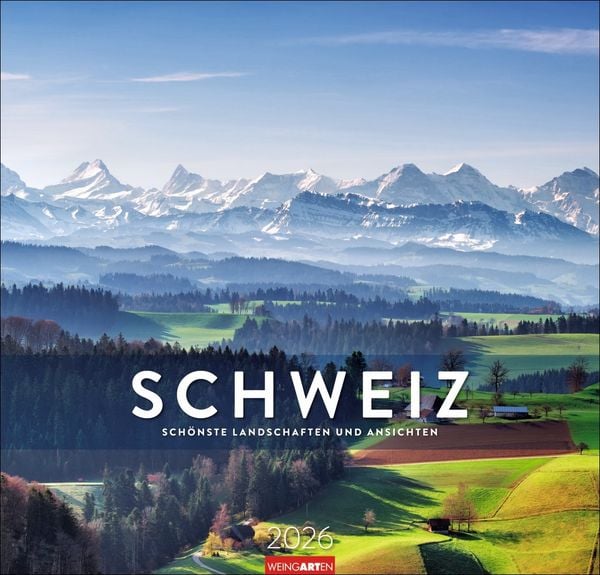 Produktbild: Schweiz Kalender 2026 - Schönste Landschaften und Ansichten