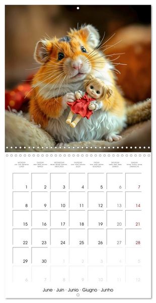 Produktbild: Small paws and great playfulness (Wall Calendar 2026 12 &times; 12 Inch) CALVENDO 12 Month Wall Calendar