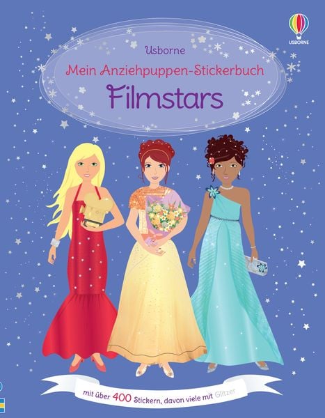 Produktbild: Mein Anziehpuppen-Stickerbuch: Filmstars