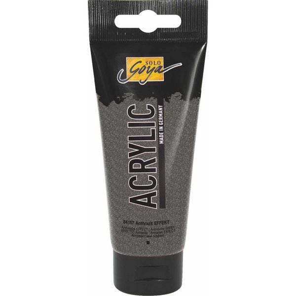 Produktbild: SOLO GOYA Acrylic Effekt anthrazit 100ml Tube