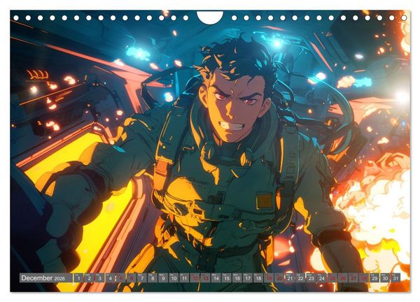 Produktbild: Starlight Warriors (Wall Calendar 2026 DIN A4 landscape), CALVENDO 12 Month Wall Calendar
