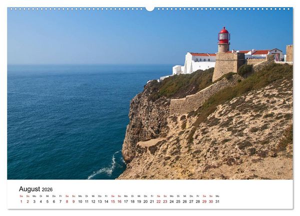 Produktbild: Einzigartiges Portugal (hochwertiger Premium Wandkalender 2026 DIN A2 quer), Kunstdruck in Hochglanz