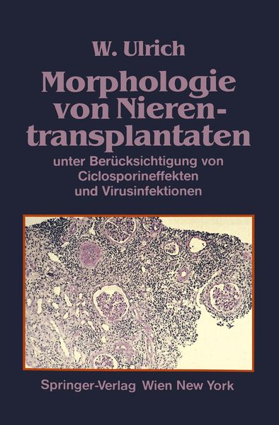 Produktbild: Morphologie von Nierentransplantaten
