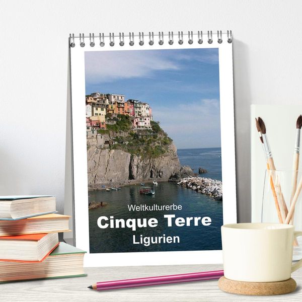 Produktbild: Weltkulturerbe Cinque Terre, Ligurien (Tischkalender 2026 DIN A5 hoch), CALVENDO Monatskalender