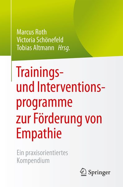 Produktbild: Trainings- und Interventionsprogramme zur F&ouml;rderung von Empathie