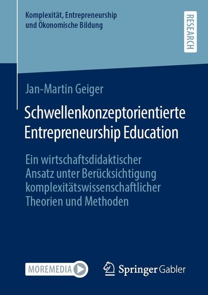 Produktbild: Schwellenkonzeptorientierte Entrepreneurship Education