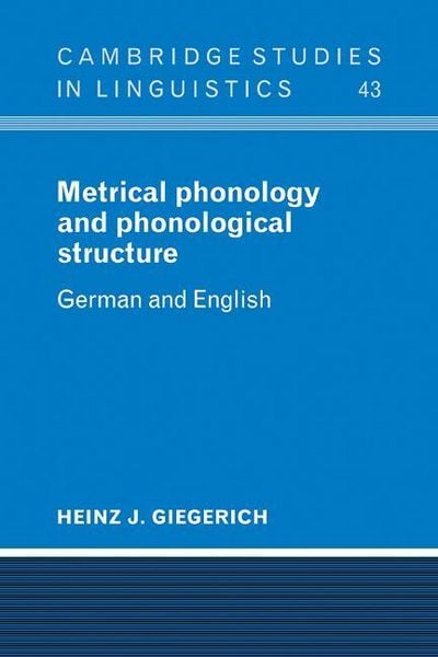 Produktbild: Metrical Phonology and Phonological Structure
